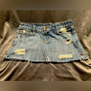 Abercrombie & Fitch Denim Skirt Size 2